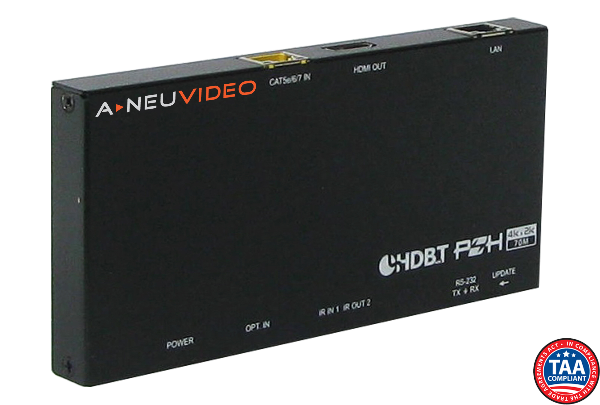 HDMI 2.0 & HDCP 2.2 Extender w/ OAR / Audio for w/ the ANI-1082UHD | A-NeuVideo, Inc.
